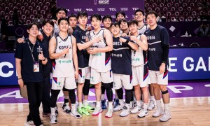 中国男篮1/4决赛对手确定！ 韩国33分狂胜关岛晋级