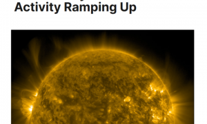NASA称“太阳正逐渐苏醒”,可能直接影响地球上的人类活动!